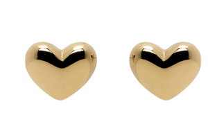 
                  
                    Load image into Gallery viewer, Olivia  Puffy Heart Earrings
                  
                