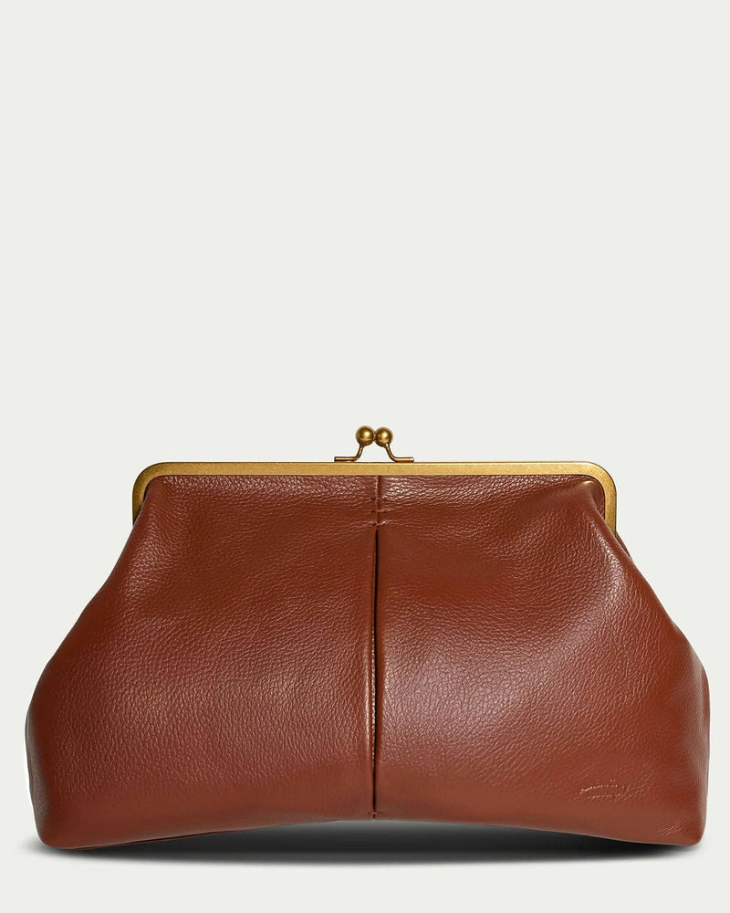 
                  
                    Load image into Gallery viewer, Grace Oversized Clutch: Ecru
                  
                