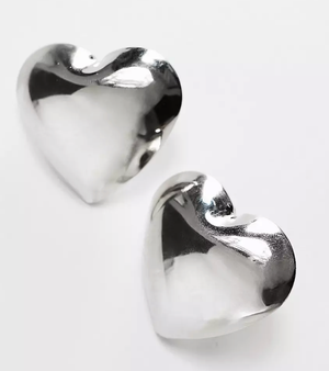 
                  
                    Load image into Gallery viewer, Olivia Puffy Heart Earrings
                  
                